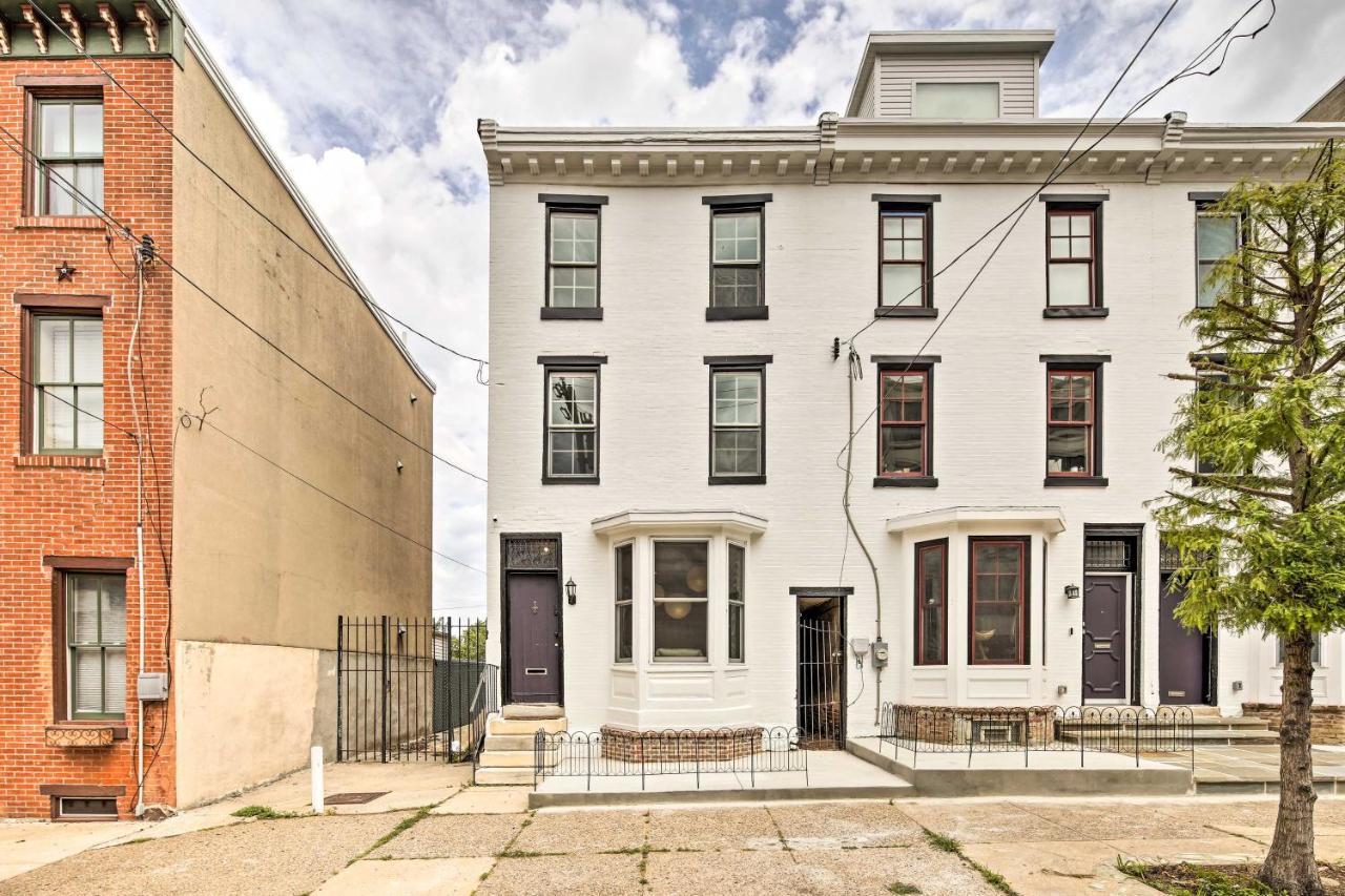 Upscale And Unique Townhome In University City! Philadelphia Exterior foto